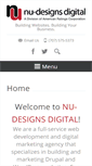 Mobile Screenshot of nu-designs.com